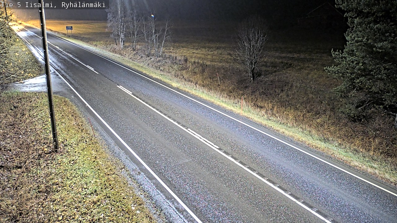 Weather Camera Image Väg 5 Idensalmi, Ryhälänmäki, Iisalmi, Pohjois-Savo