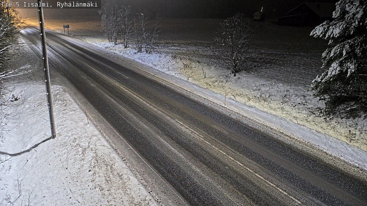 Weather Camera Image Väg 5 Idensalmi, Ryhälänmäki, Iisalmi, Pohjois-Savo