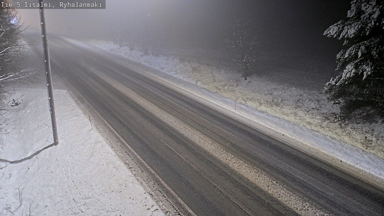 Weather Camera Image Väg 5 Idensalmi, Ryhälänmäki, Iisalmi, Pohjois-Savo