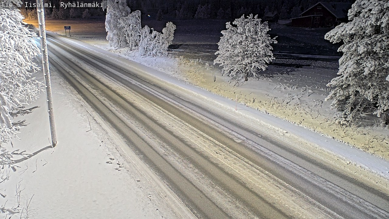 Weather Camera Image Väg 5 Idensalmi, Ryhälänmäki, Iisalmi, Pohjois-Savo