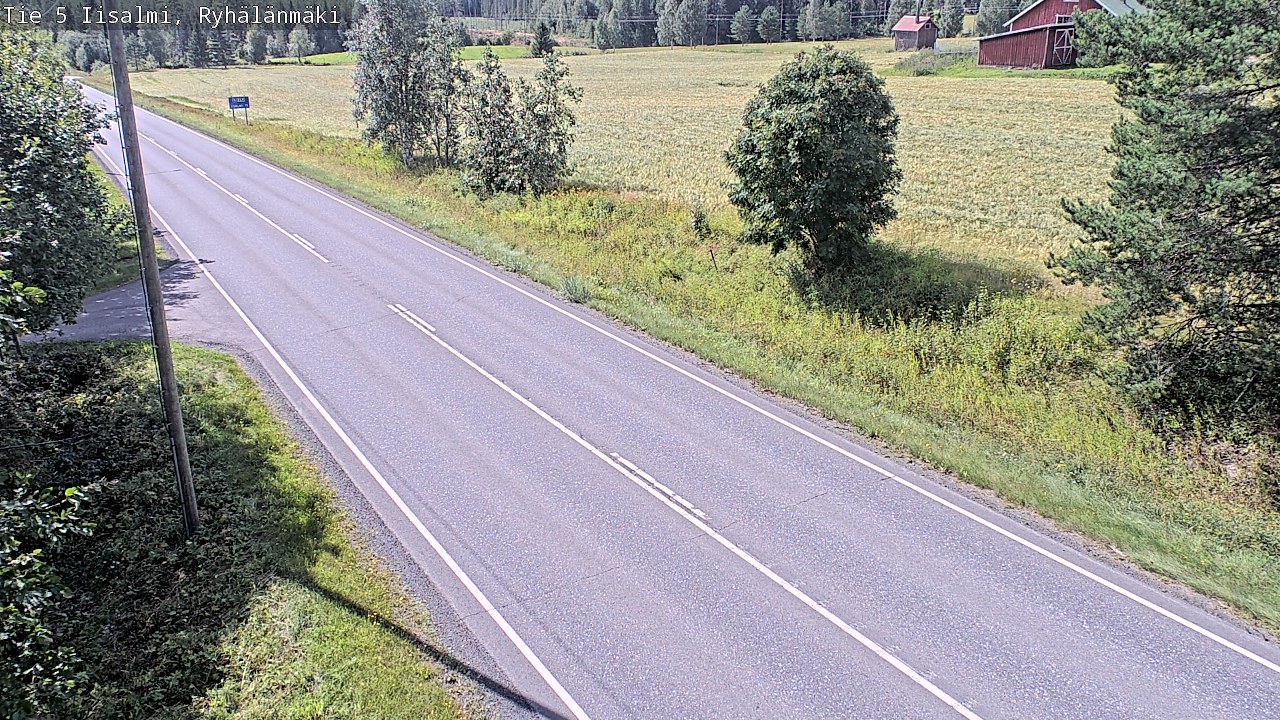 Kelikamerat Kuva Tie 5 Iisalmi, Ryhälänmäki, Iisalmi, Pohjois-Savo