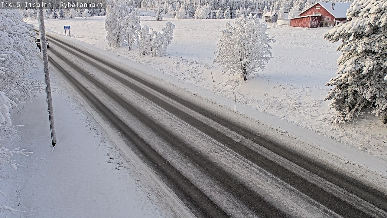 Weather Camera Image Väg 5 Idensalmi, Ryhälänmäki, Iisalmi, Pohjois-Savo