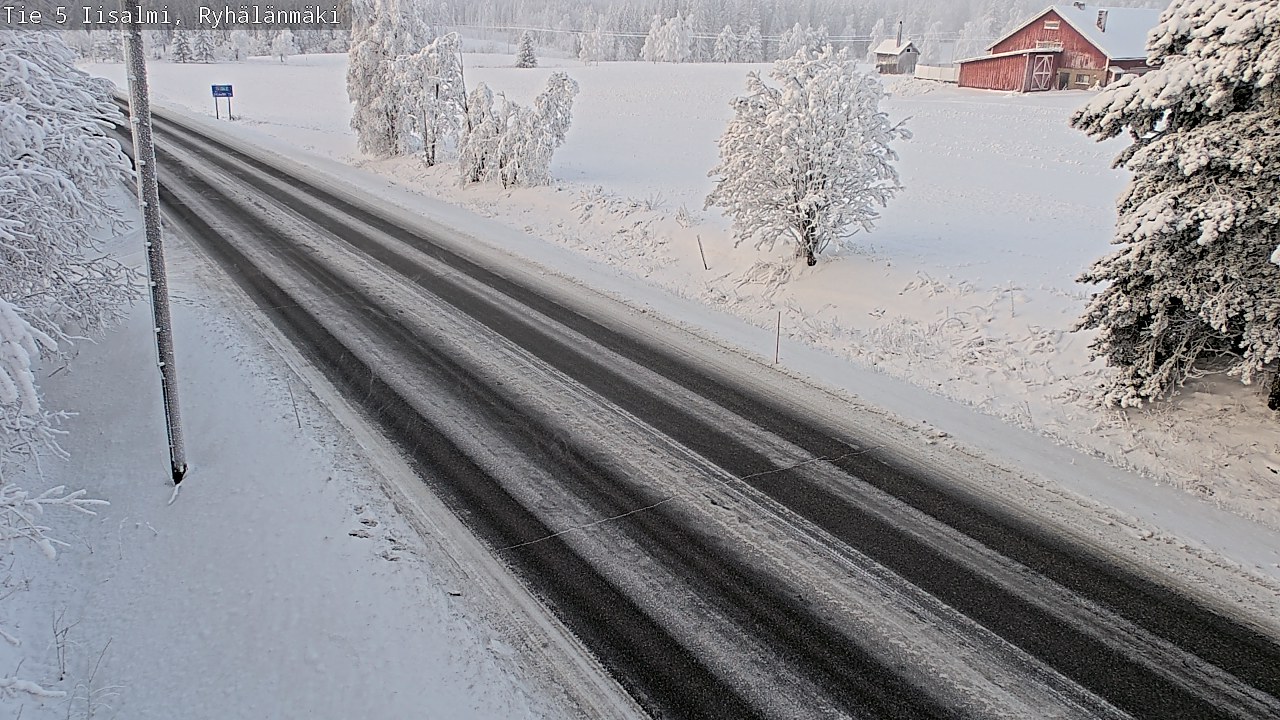 Weather Camera Image Väg 5 Idensalmi, Ryhälänmäki, Iisalmi, Pohjois-Savo