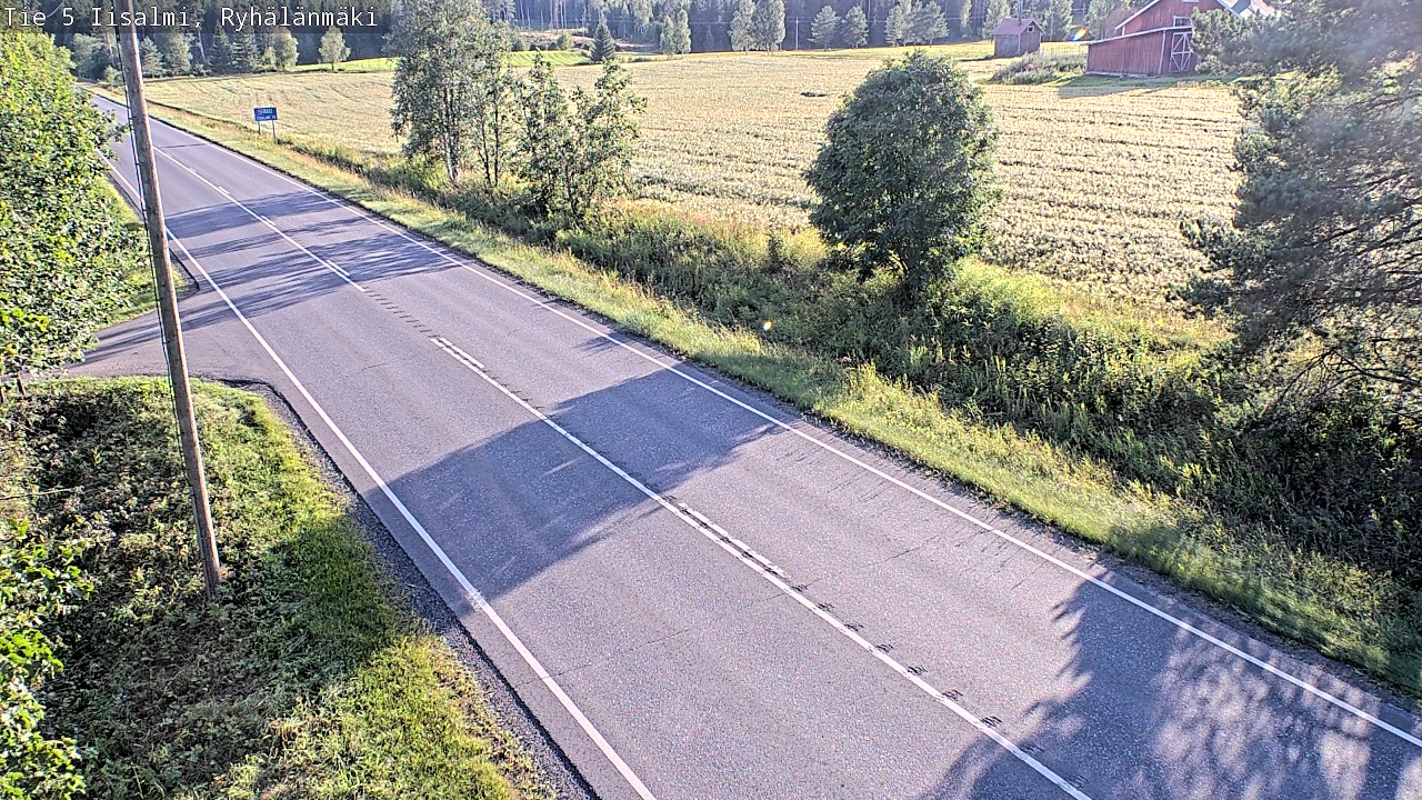 Kelikamerat Kuva Tie 5 Iisalmi, Ryhälänmäki, Iisalmi, Pohjois-Savo