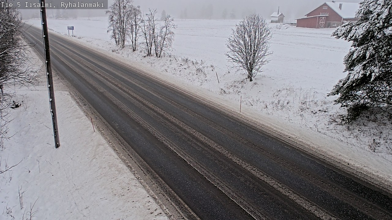 Weather Camera Image Väg 5 Idensalmi, Ryhälänmäki, Iisalmi, Pohjois-Savo