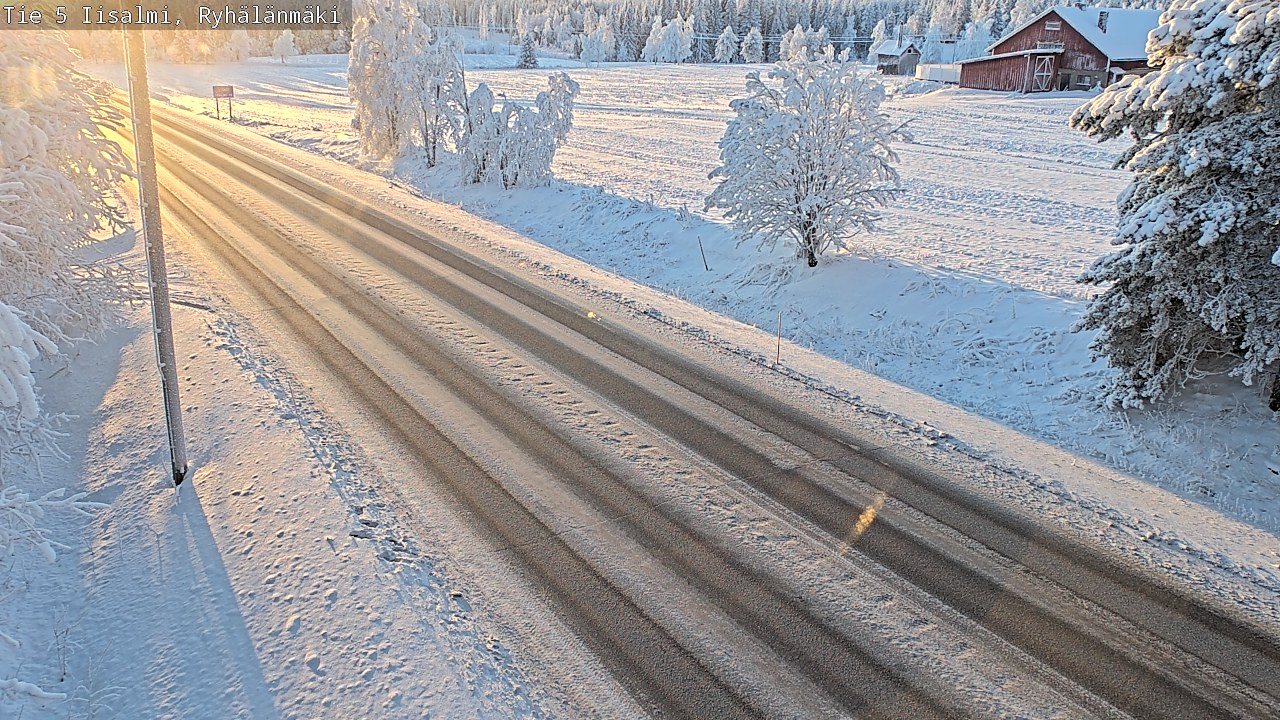 Weather Camera Image Väg 5 Idensalmi, Ryhälänmäki, Iisalmi, Pohjois-Savo