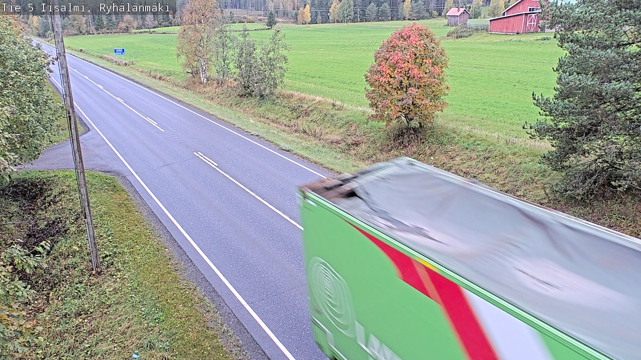 Kelikamerat Kuva Tie 5 Iisalmi, Ryhälänmäki, Iisalmi, Pohjois-Savo
