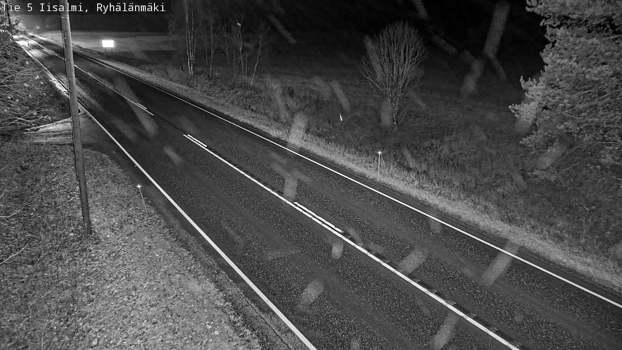 Weather Camera Image Väg 5 Idensalmi, Ryhälänmäki, Iisalmi, Pohjois-Savo