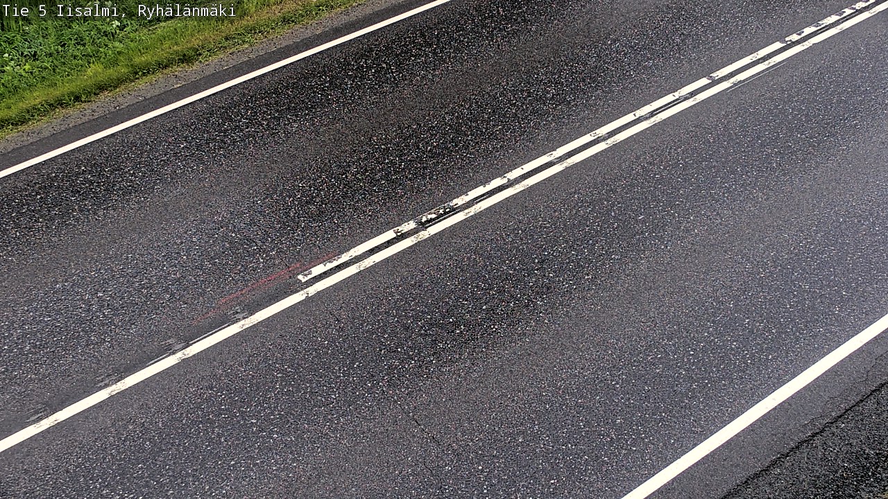 Weather Camera Image Road 5 Iisalmi, Ryhälänmäki, Iisalmi, Pohjois-Savo