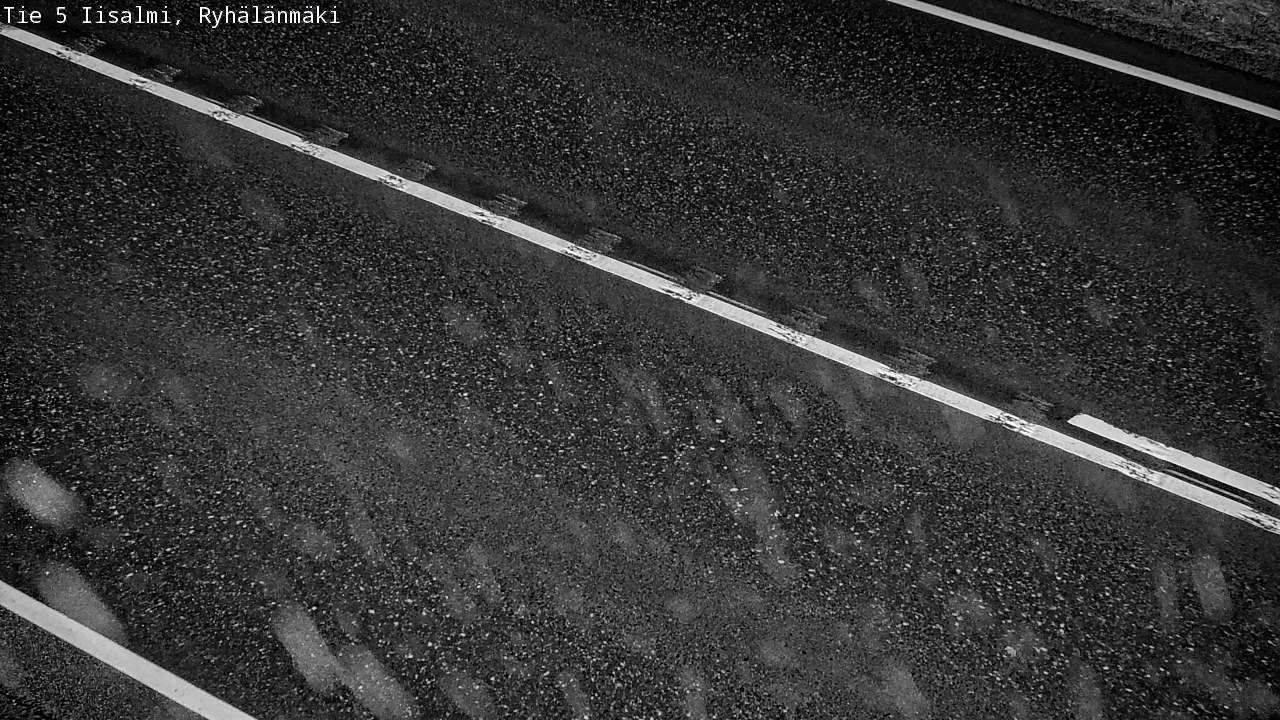 Weather Camera Image Road 5 Iisalmi, Ryhälänmäki, Iisalmi, Pohjois-Savo