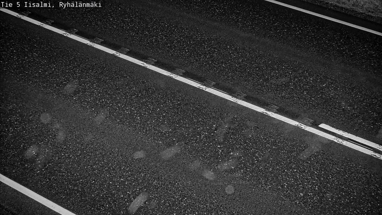 Weather Camera Image Road 5 Iisalmi, Ryhälänmäki, Iisalmi, Pohjois-Savo