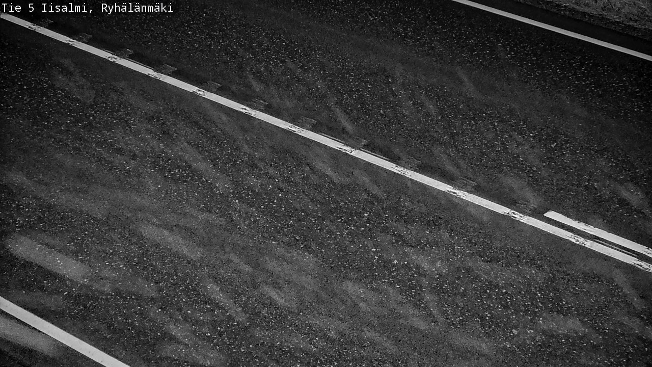Weather Camera Image Road 5 Iisalmi, Ryhälänmäki, Iisalmi, Pohjois-Savo