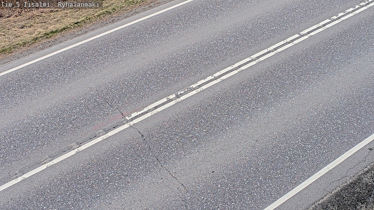 Weather Camera Image Road 5 Iisalmi, Ryhälänmäki, Iisalmi, Pohjois-Savo