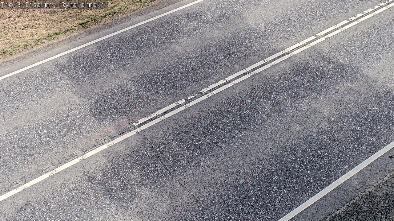 Weather Camera Image Road 5 Iisalmi, Ryhälänmäki, Iisalmi, Pohjois-Savo