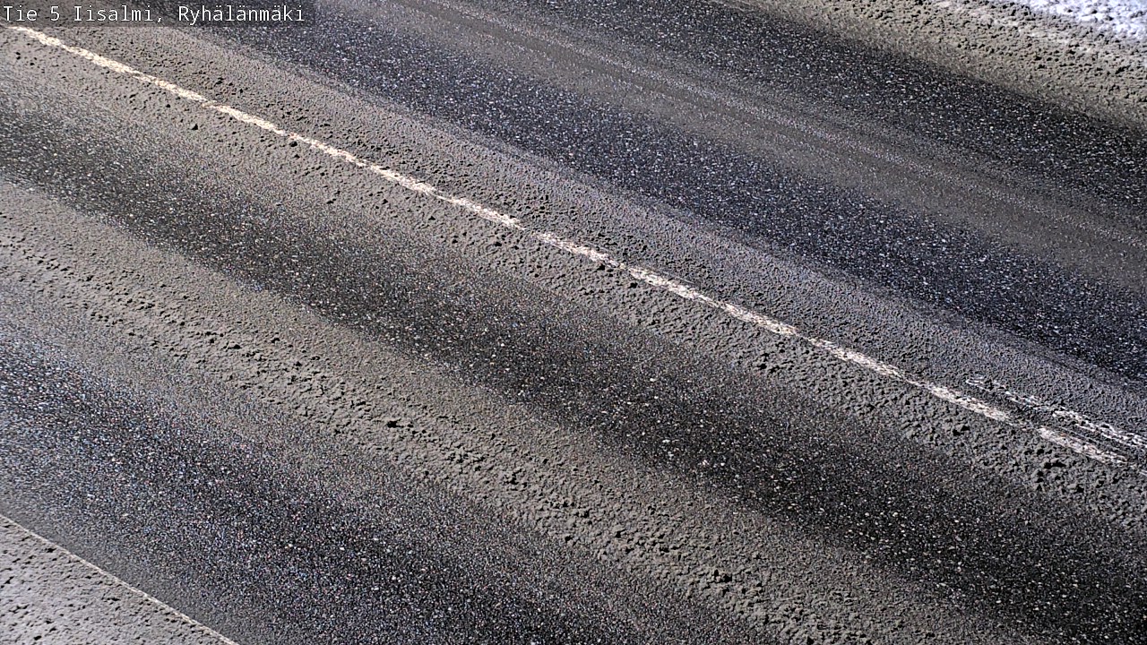 Weather Camera Image Väg 5 Idensalmi, Ryhälänmäki, Iisalmi, Pohjois-Savo