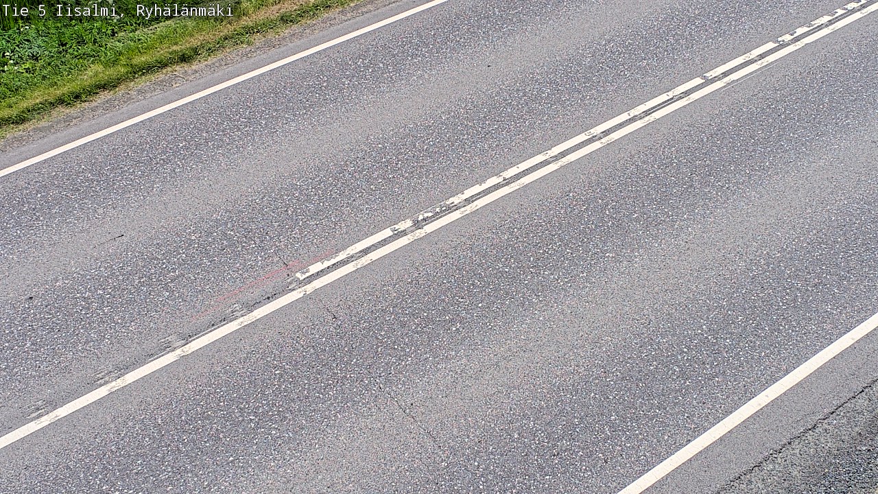 Weather Camera Image Road 5 Iisalmi, Ryhälänmäki, Iisalmi, Pohjois-Savo