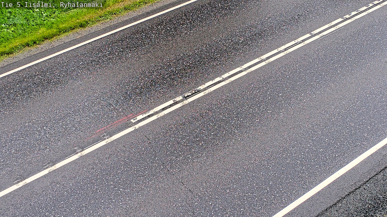 Weather Camera Image Road 5 Iisalmi, Ryhälänmäki, Iisalmi, Pohjois-Savo