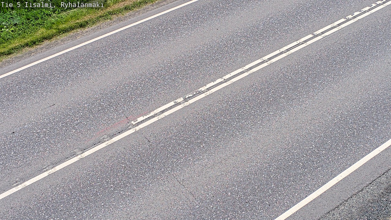 Weather Camera Image Road 5 Iisalmi, Ryhälänmäki, Iisalmi, Pohjois-Savo