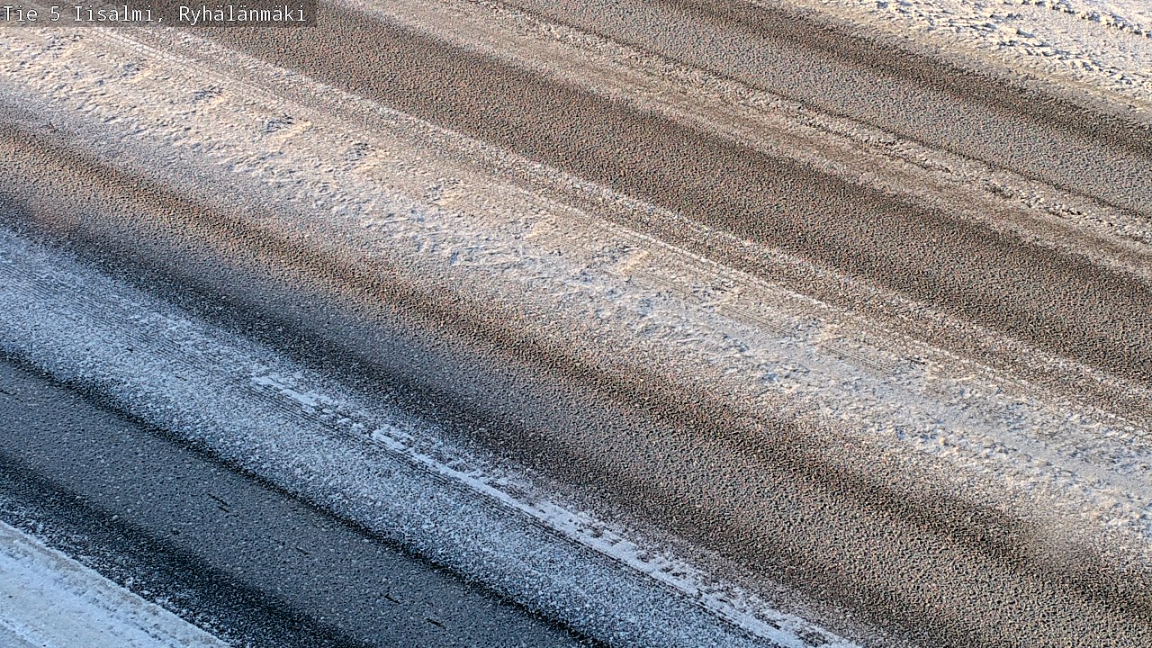 Weather Camera Image Väg 5 Idensalmi, Ryhälänmäki, Iisalmi, Pohjois-Savo