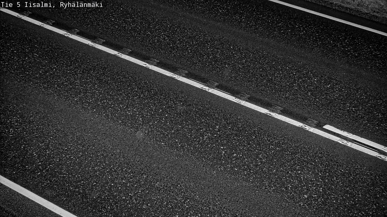 Weather Camera Image Road 5 Iisalmi, Ryhälänmäki, Iisalmi, Pohjois-Savo