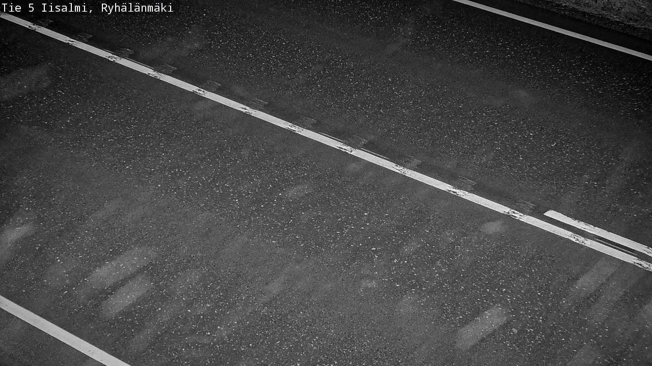 Weather Camera Image Road 5 Iisalmi, Ryhälänmäki, Iisalmi, Pohjois-Savo
