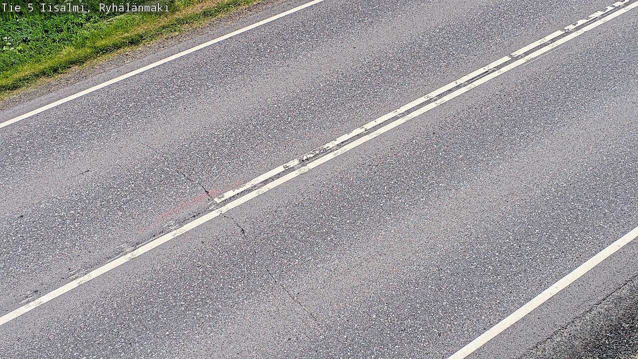 Weather Camera Image Road 5 Iisalmi, Ryhälänmäki, Iisalmi, Pohjois-Savo