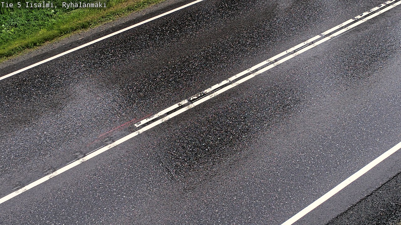 Weather Camera Image Road 5 Iisalmi, Ryhälänmäki, Iisalmi, Pohjois-Savo