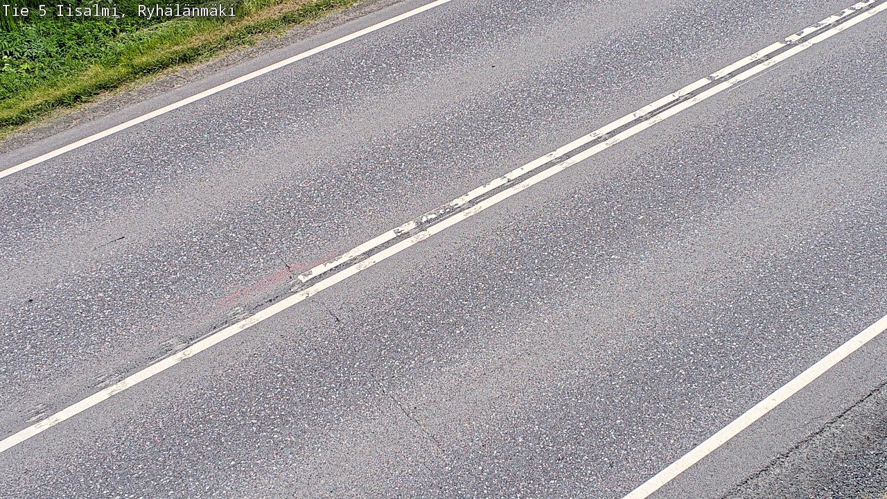 Weather Camera Image Road 5 Iisalmi, Ryhälänmäki, Iisalmi, Pohjois-Savo