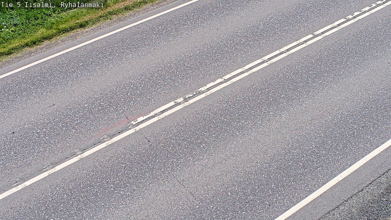 Weather Camera Image Road 5 Iisalmi, Ryhälänmäki, Iisalmi, Pohjois-Savo