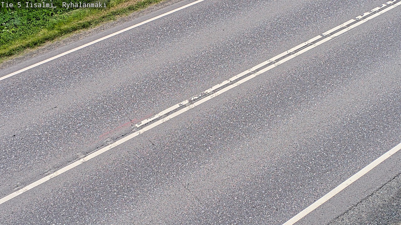 Weather Camera Image Road 5 Iisalmi, Ryhälänmäki, Iisalmi, Pohjois-Savo