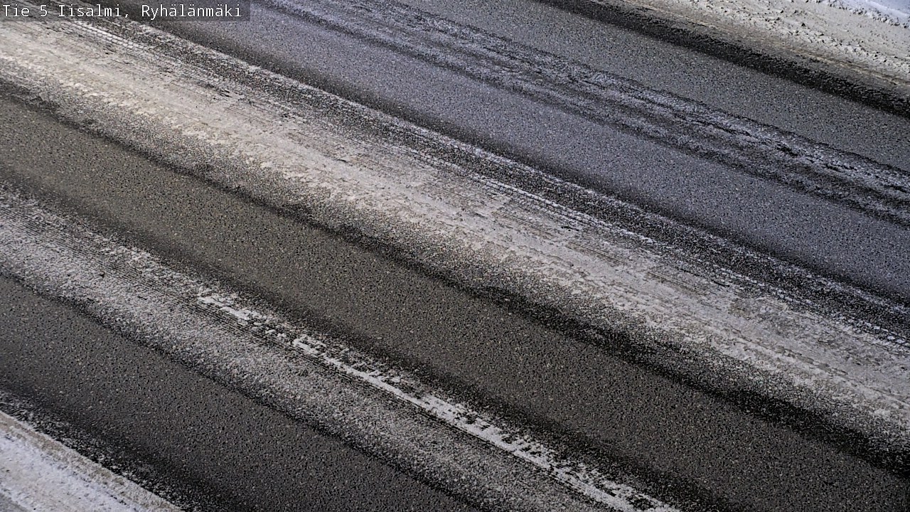Weather Camera Image Road 5 Iisalmi, Ryhälänmäki, Iisalmi, Pohjois-Savo