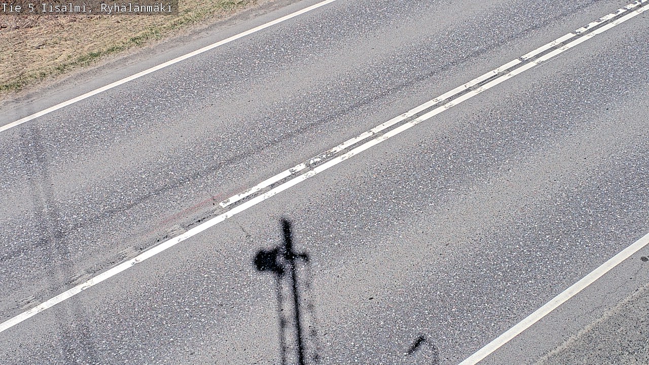 Weather Camera Image Road 5 Iisalmi, Ryhälänmäki, Iisalmi, Pohjois-Savo