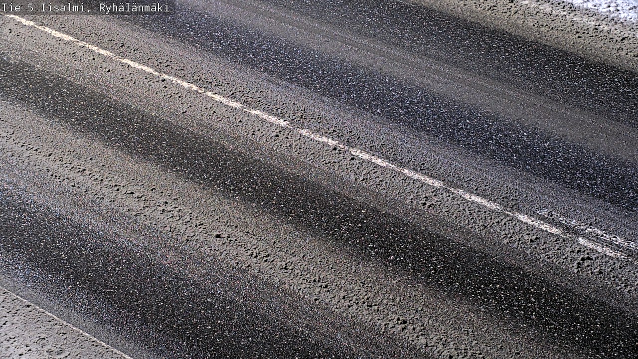 Weather Camera Image Väg 5 Idensalmi, Ryhälänmäki, Iisalmi, Pohjois-Savo