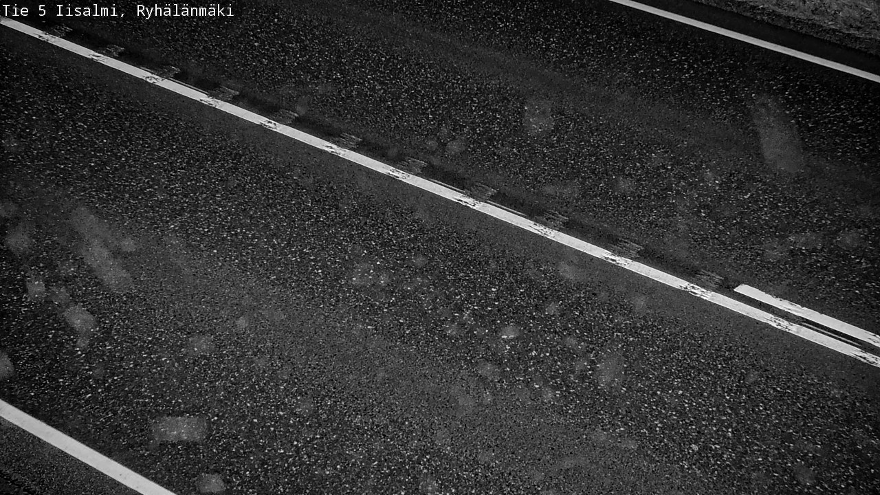 Weather Camera Image Road 5 Iisalmi, Ryhälänmäki, Iisalmi, Pohjois-Savo