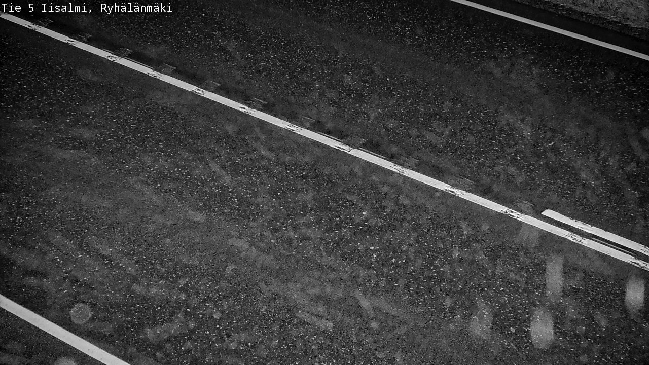 Weather Camera Image Road 5 Iisalmi, Ryhälänmäki, Iisalmi, Pohjois-Savo
