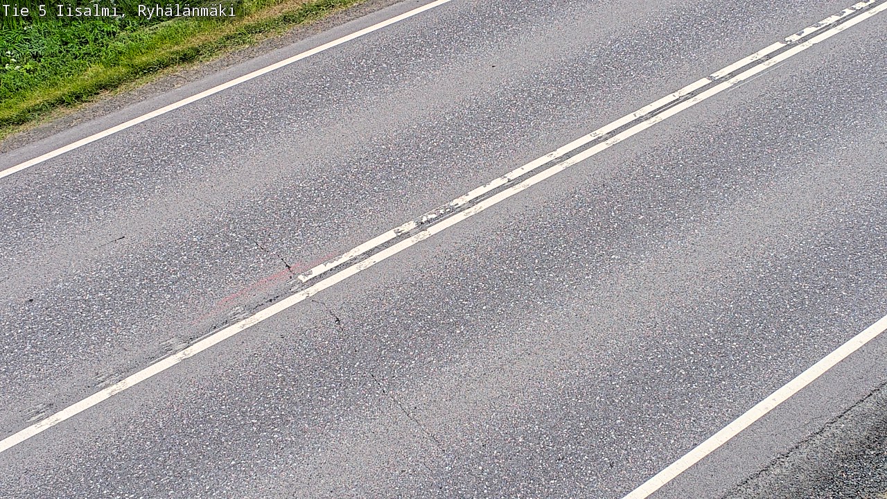 Weather Camera Image Road 5 Iisalmi, Ryhälänmäki, Iisalmi, Pohjois-Savo