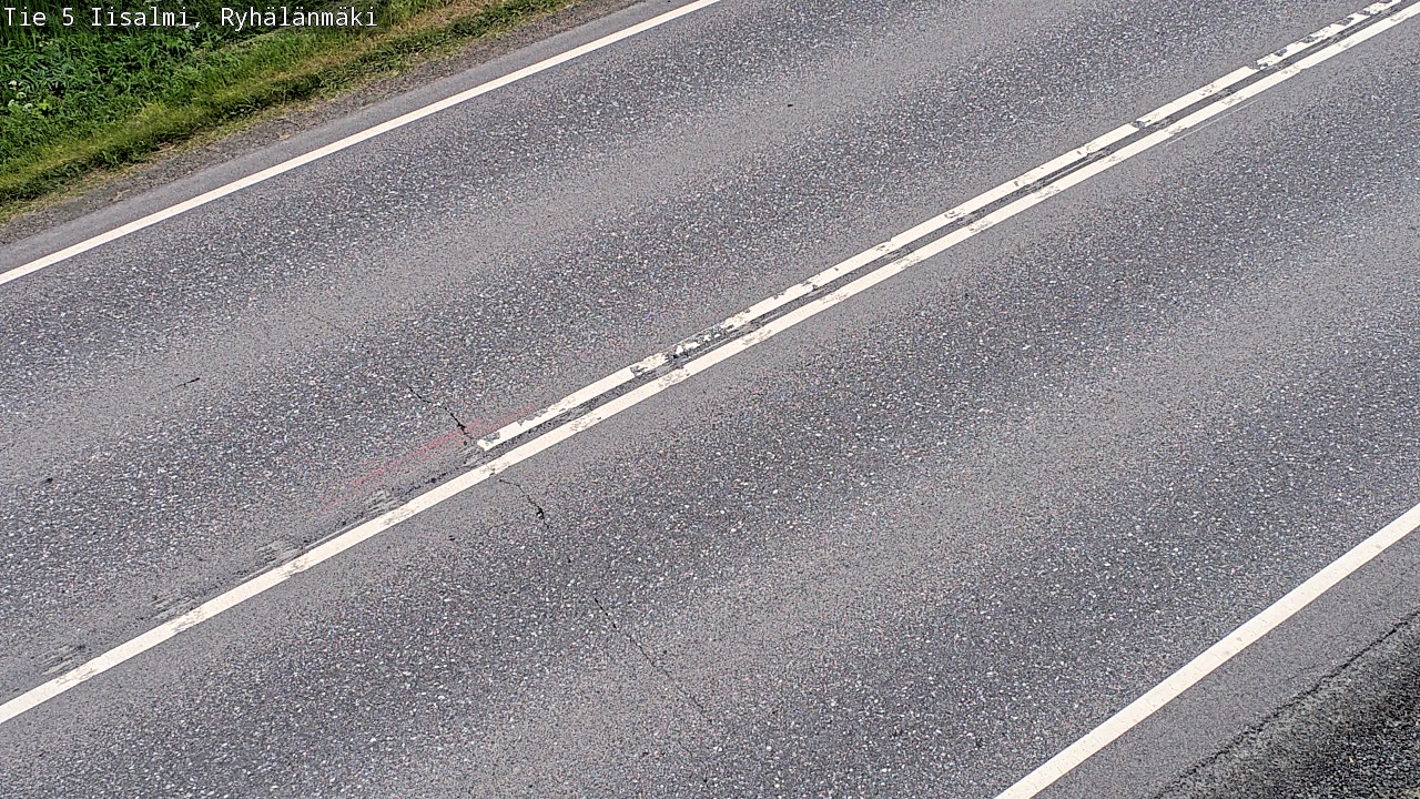 Weather Camera Image Road 5 Iisalmi, Ryhälänmäki, Iisalmi, Pohjois-Savo