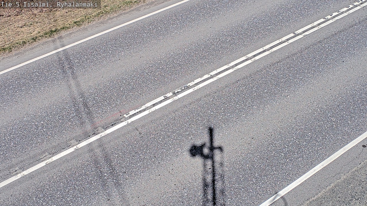 Weather Camera Image Road 5 Iisalmi, Ryhälänmäki, Iisalmi, Pohjois-Savo