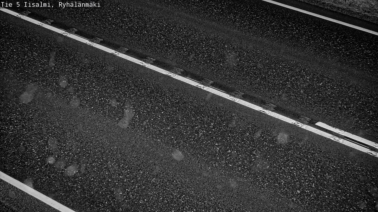 Weather Camera Image Road 5 Iisalmi, Ryhälänmäki, Iisalmi, Pohjois-Savo