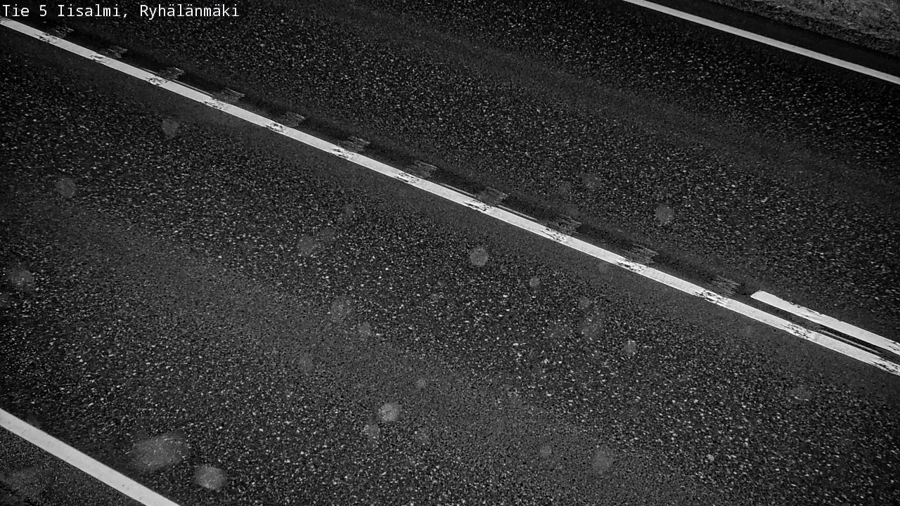 Weather Camera Image Road 5 Iisalmi, Ryhälänmäki, Iisalmi, Pohjois-Savo