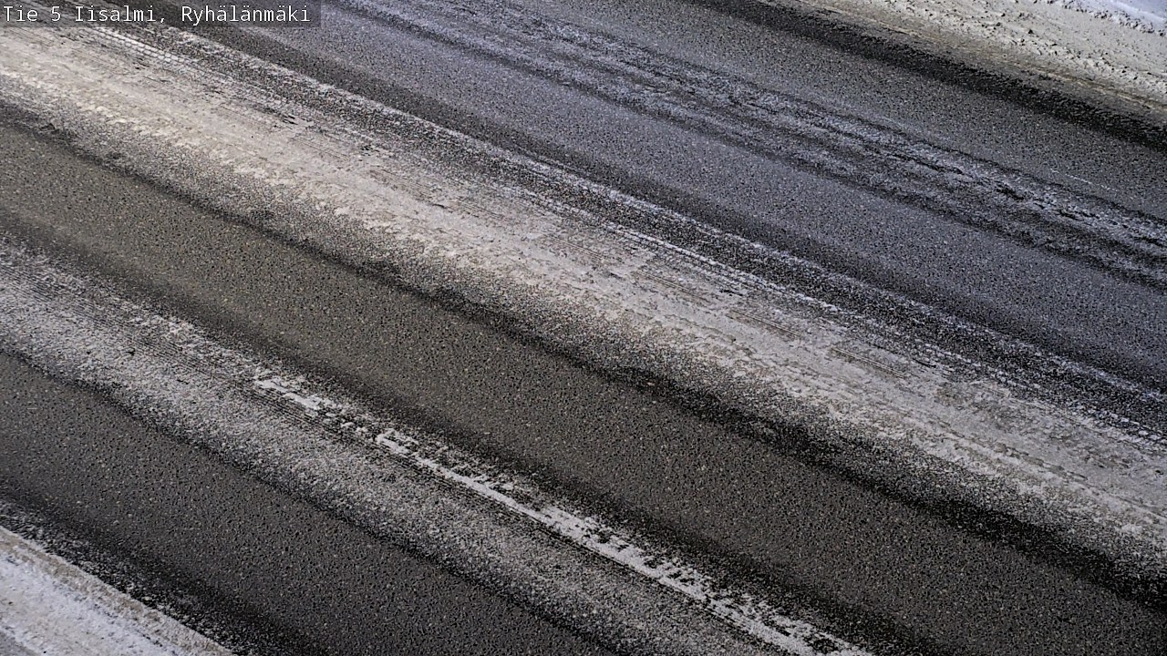 Weather Camera Image Road 5 Iisalmi, Ryhälänmäki, Iisalmi, Pohjois-Savo