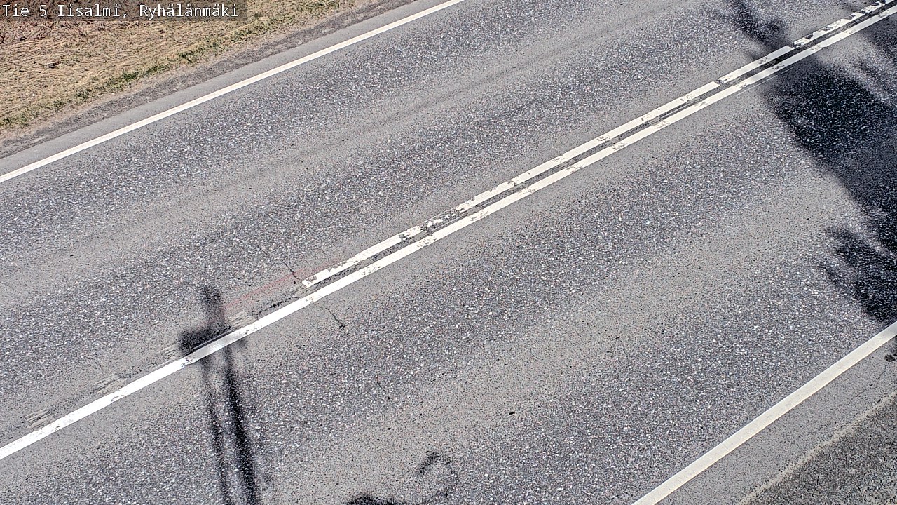 Weather Camera Image Väg 5 Idensalmi, Ryhälänmäki, Iisalmi, Pohjois-Savo