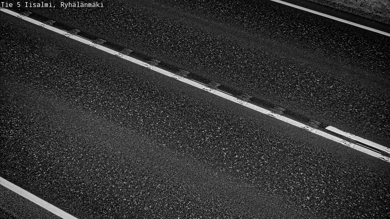 Weather Camera Image Road 5 Iisalmi, Ryhälänmäki, Iisalmi, Pohjois-Savo