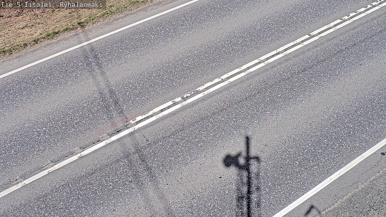 Weather Camera Image Road 5 Iisalmi, Ryhälänmäki, Iisalmi, Pohjois-Savo