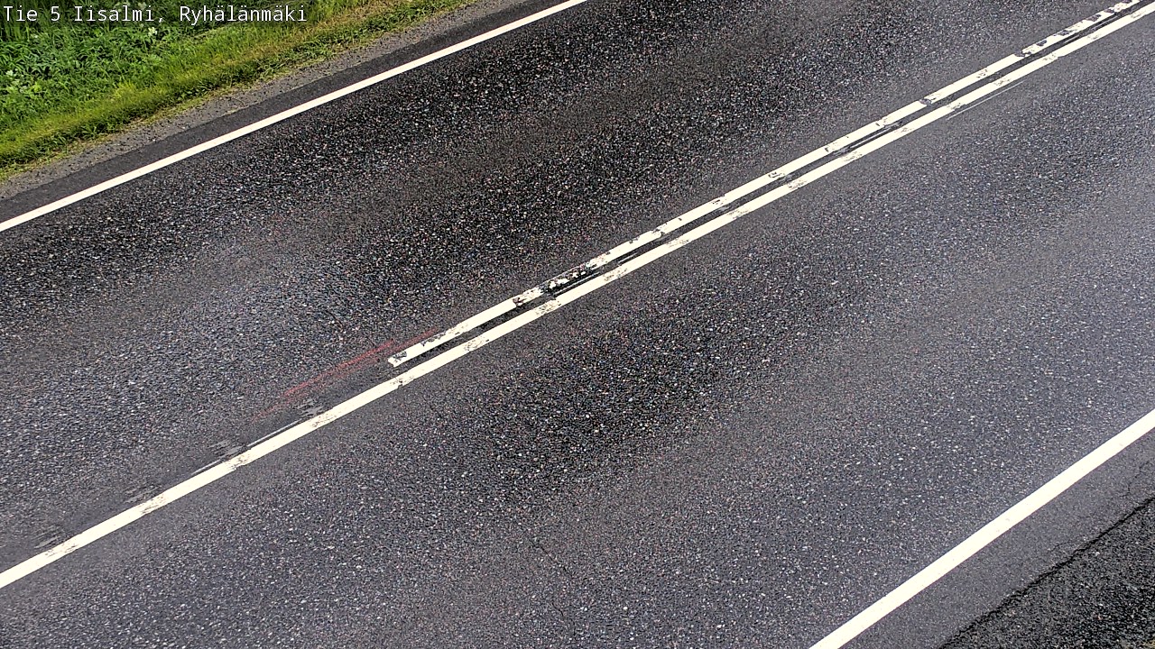 Weather Camera Image Road 5 Iisalmi, Ryhälänmäki, Iisalmi, Pohjois-Savo