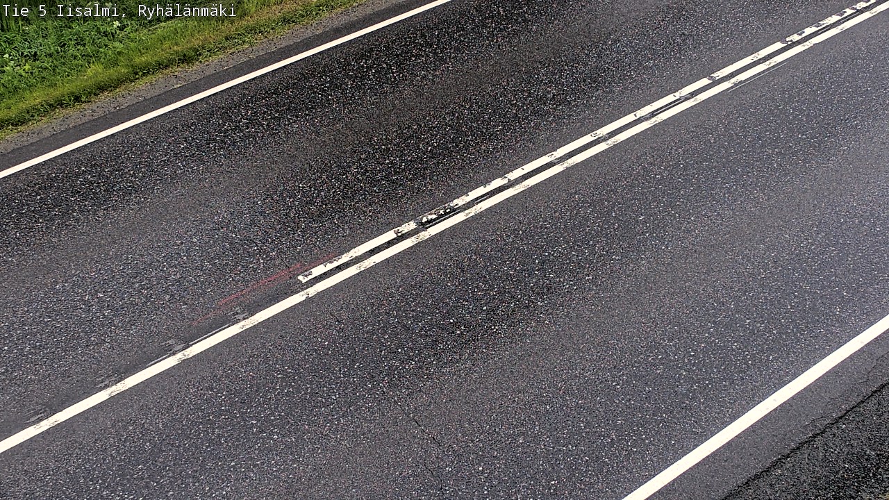 Weather Camera Image Road 5 Iisalmi, Ryhälänmäki, Iisalmi, Pohjois-Savo