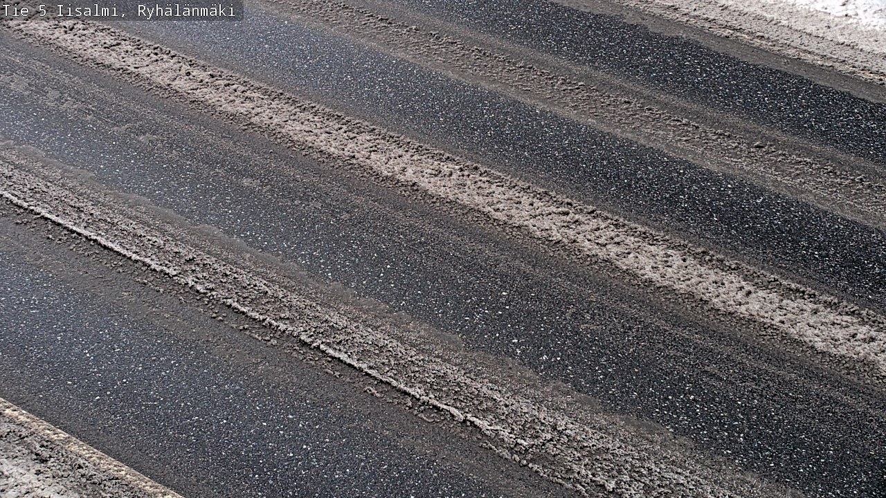 Weather Camera Image Road 5 Iisalmi, Ryhälänmäki, Iisalmi, Pohjois-Savo