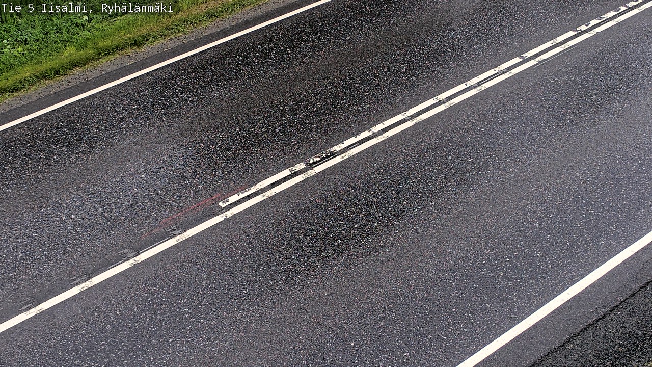 Weather Camera Image Road 5 Iisalmi, Ryhälänmäki, Iisalmi, Pohjois-Savo