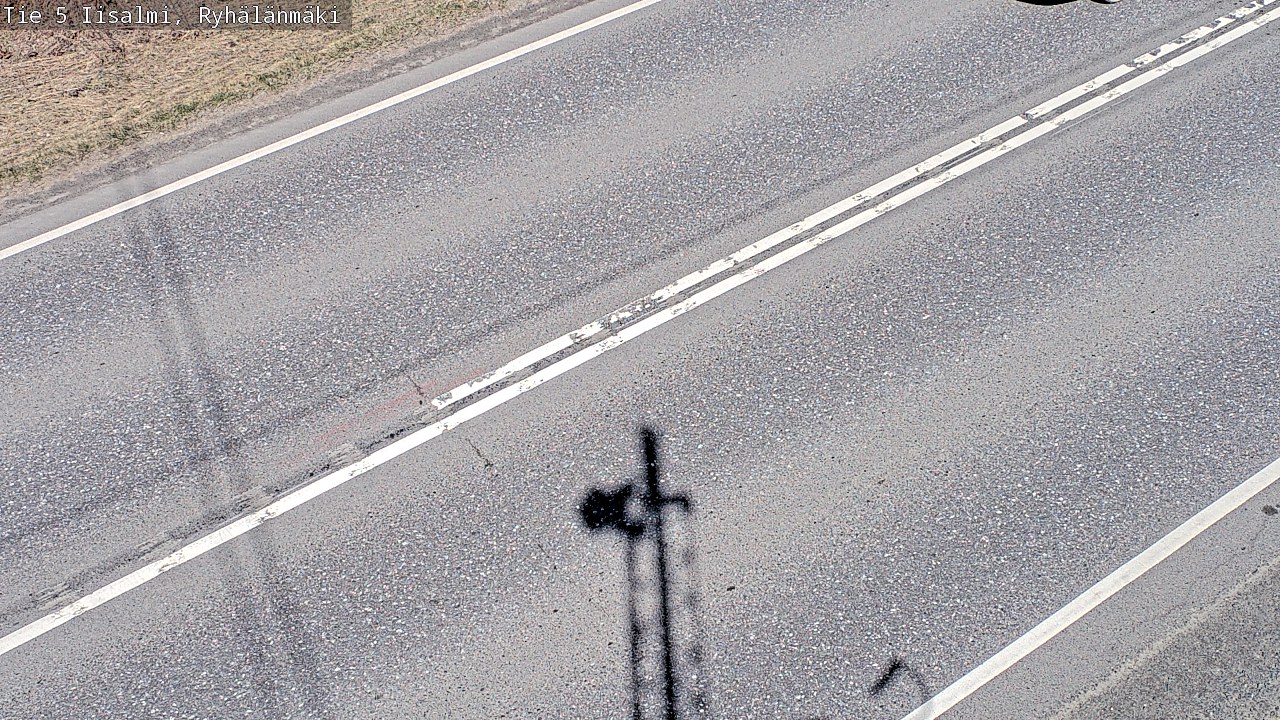 Weather Camera Image Väg 5 Idensalmi, Ryhälänmäki, Iisalmi, Pohjois-Savo
