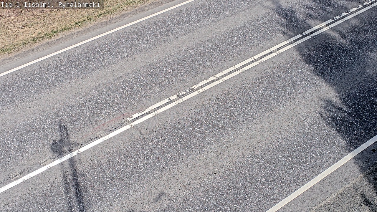 Weather Camera Image Road 5 Iisalmi, Ryhälänmäki, Iisalmi, Pohjois-Savo